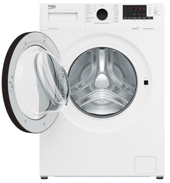 Beko Set Стиральная машина WUV8612WPBSE SteamCure 8 кг + сушилка DS8412WPB 8 кг