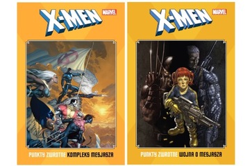 X-Men PUNKTY ZWROTNE Tom 1-2 zestaw MESJASZA folia