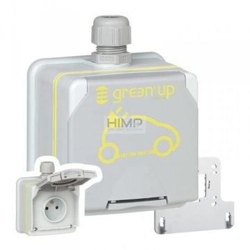 PLEXO IP66 Hermetyczne gniazdo natynkowe Green'UP