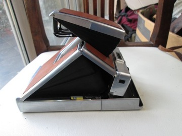 Наземная камера Polaroid SX-70 МЕТАЛЛИЧЕСКИЙ КОРИЧНЕВЫЙ ФУНКЦИОНАЛЬНЫЙ