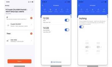 Цилиндровый контроллер водяной клапан Smart Wi -Fi Tuya
