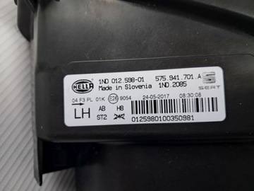 LEVÝ HALOGEN SEAT LEON 3 FACELIFT ATECA 575941701A