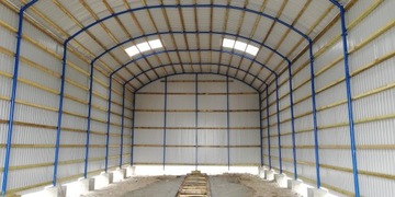 АРОЧНЫЙ СТАЛЬНОЙ ЗАЛ, МАГАЗИН СОЛОМЫ И МАШИН НОВИНКА!