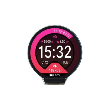 Дисплей WaveShare RP2040-LCD-1.28