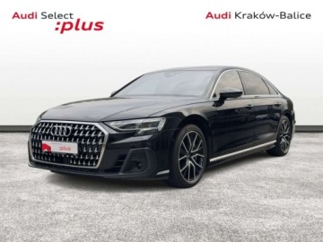 Audi A8 D5 Sedan Facelifting 4.0 60 TFSI 460KM 2023 Audi A8 Long V8 TFSI Noktowizor szklany dach 4x Masaze BO-Advanced Gwaranc