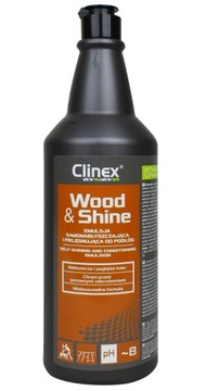 Clinex Wood&Shine 1l Emulsja Samonabłyszczająca Paneli Posadzek Podłogowych