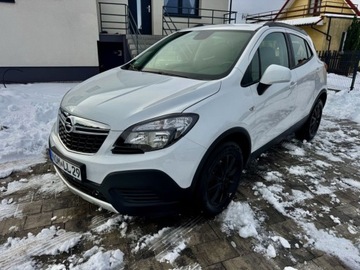 Opel Mokka I SUV 1.6 Ecotec 115KM 2016 Opel Mokka Opel Mokka 1.6 16V 2016r Biala Stan BDB Sprowadzona 1.6 Benzyna
