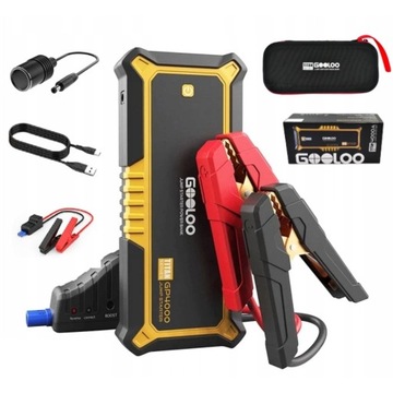 JUMP STARTER BOOSTER POWERBANK СТАРТЕРНОЕ УСТРОЙСТВО GOOLOO 4000A 26800 мАч