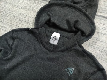СВИТШОТ ACLIMA WARMWOOL с подшлемником 100% мериносовая шерсть __ детский 150