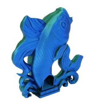 Рыба кои - крошечная башня из кубиков - Fate's End Koi Tiny Towers Dice Tower Dwór