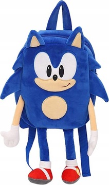 PLECAK DZIECIĘCY PRZEDSZKOLNY SONIC JEŻYK PLUSZOWY