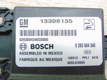 MODUL PDC OPEL INSIGNIA A 2009 13308135