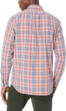 Goodthreads Мужская красная рубашка в клетку S