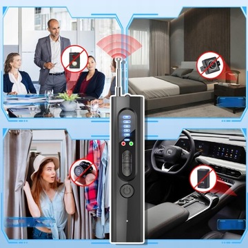 5-уровневый детектор ошибок GPS-местоположение GSM LTE WIFI детектор камеры