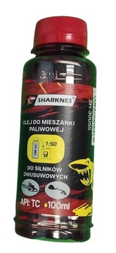SHARKNES OLEJ SILNIKOWY CZERWONY 100ml MIX DO MIESZANKI