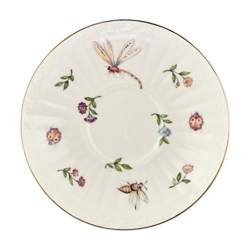 Чашка чайная 180 мл с блюдцем LEDA IVORY VILLA ITALIA