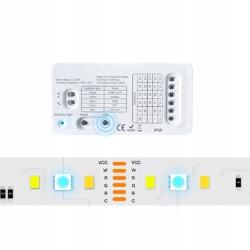 Ультра мини светодиодный контроллер 5в1 GL ZigBee HUE TUYA