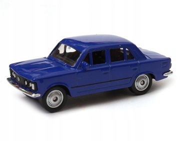 Fiat 125p 1:60 model WELLY granatowy