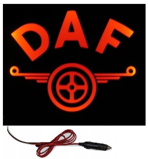 Tablica LED DAF nad łóżko TIR LKW