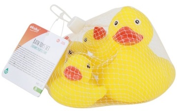 AKUKU ИГРУШКИ ДЛЯ ВАННЫ УТКИ ДЛЯ ВАННЫ x4