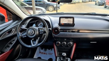 Mazda CX-3 Crossover 2.0 SKY-G 120KM 2017 Mazda CX-3 2.0benz mnnual Navi kamera LIFT podgrz. kier 1REJ 2018 100 bezw, zdjęcie 34