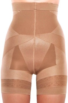 Szorty Push Up Modelujace 140 Den Beż L/4