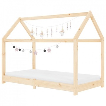 ŁÓŻKO DZIECIĘCE DOMEK 160x80 cm DLA DZIEWCZYNKI CHŁOPCZYKA Rama Łóżka