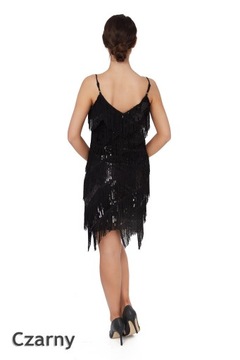 116__ВЕЧЕРНЕЕ ПЛАТЬЕ С бахромой из пайеток