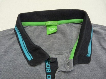 HUGO BOSS Green męska koszulka polo polówka rozm. XL