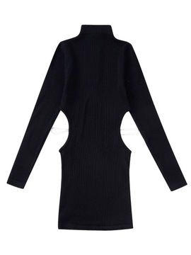 Sungtin Sexy Long Sleeve Knitted Dress for Women H