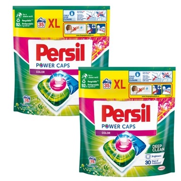Persil Power Caps Color kapsułki do prania 2x 35 szt