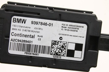9397846 JINÉ MODUL 118 D 110 2015 BMW 1 (F21)