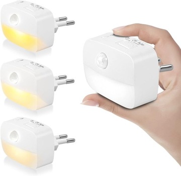 Светодиодный ночник с датчиком движения TO CONTACT SOCKET 3 TRTBY LIGHTS