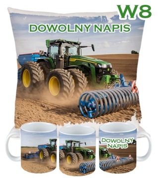 НАБОР КРУЖКИ ПОДУШКА Сельское хозяйство John Deere Tractor
