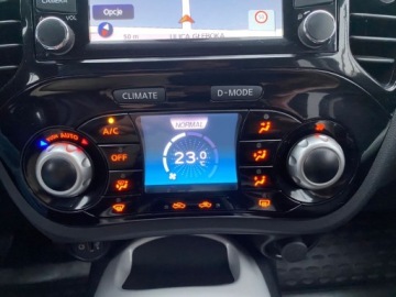 Nissan Juke I SUV 1.5 dCi 110KM 2014 Nissan Juke SKORY KLIMATRONIC NAWIGACJA KAMERA GRZANE FOTELE 64 TYS PRZEBI, zdjęcie 9