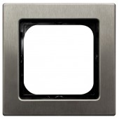 Ramka Ospel R-1RM/37 srebrny/INOX