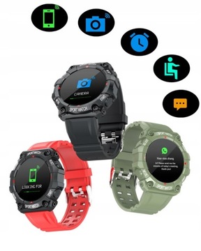 Часы SMARTWATCH SMARTBAND Монитор сердечного ритма Шагомер