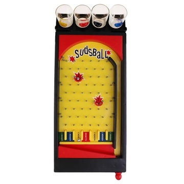 Classical Sudsball Drinking Party Game Pinball Set