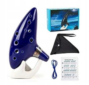 12-луночная окарина C Legend Of Zelda, фарфор