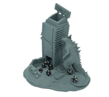 Башня для игральных костей Злой Годзилла - Башня для игральных костей Темно-серый