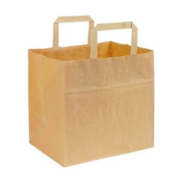 Torba papierowa 260x175x245 eko catering 100 szt