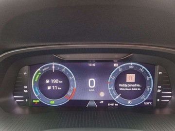 Skoda Octavia IV Liftback Plug-in  1.4 TSI iV Plug-In Hybrid 204KM 2022 Skoda Octavia serwis ASO 1.4hybryda 204KM bezwypadkowy pakiety SmartLink L, zdjęcie 36