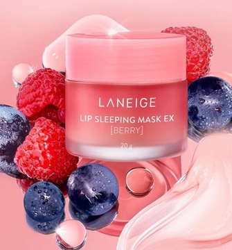 LANEIGE Ночная маска для губ ЯГОДЫ 20г Корея