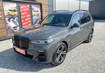 BMW X7 SUV M 3.0 M50d 400KM 2021 BMW X7 4x4 X7 40D 3.0 D 340 KM Mpakiet Salon PL 1 Wlasciciel vat 23, zdjęcie 2