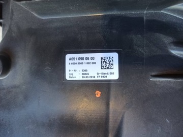 MERCEDES 205 2.2 CDI POUZDRO FILTRU A6510900600