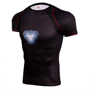 KOSZULKA KOMPRESYJNA RASHGUARD MĘSKI MMA