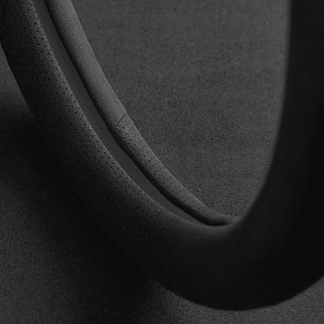 ЗАМШЕВЫЙ АЛЬКАНТАРА Чехол на руль UNIVERSAL 37 – 38 СМ ПРЕМИУМ