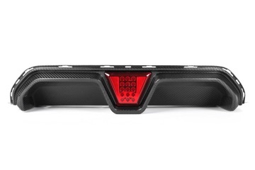 Karbonowy Dyfuzor Spoiler Tył BMW F90 CS Style LED