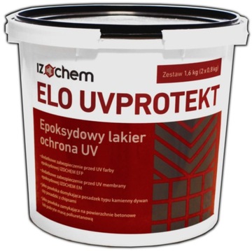 IZOCHEM ELO UV PROTECT 1,6 KG EPOKSYDOWY LAKIER DWUSKŁADNIKOWY