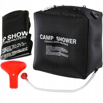 СОЛНЕЧНЫЙ ДУШ 40Л ТУРИСТИЧЕСКИЙ КЕМПИНГ ДЛЯ ЛЕСНОГО КЕМПИНГА